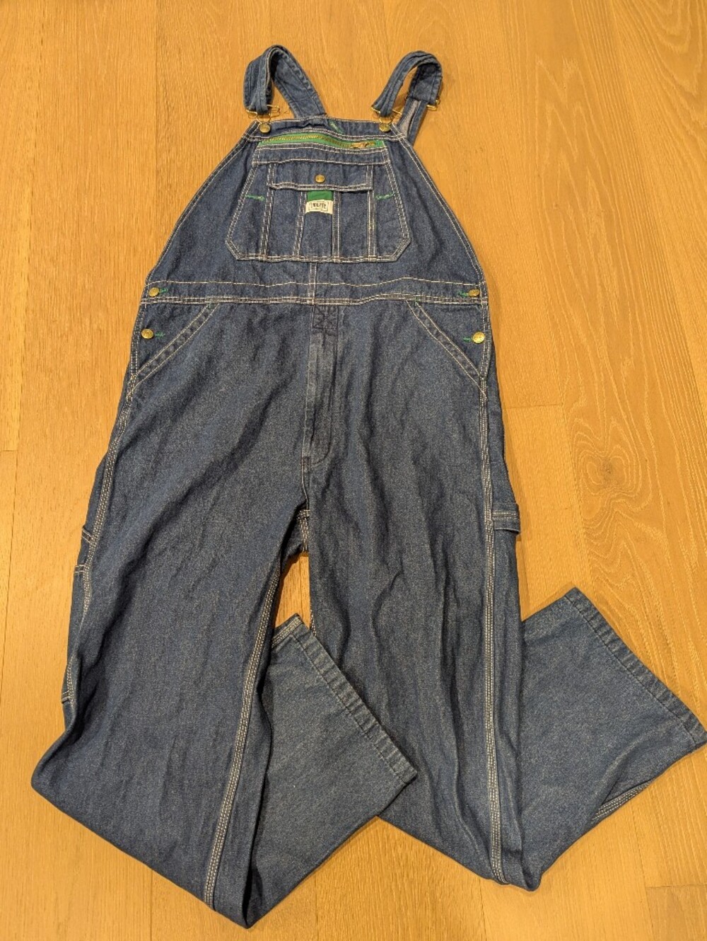 Classic Blue Denim Overalls